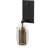 1 - Light Dimmable Brass/Bronze Armed Sconce