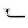 Alpine Lever 03 Passage Set with Square Rose