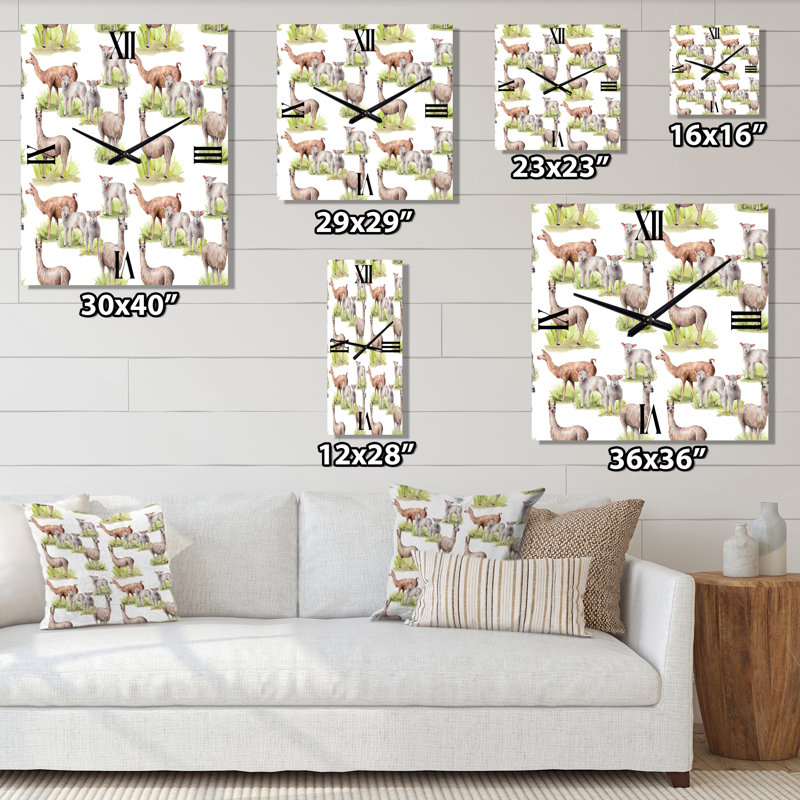 Horloge murale, Petit