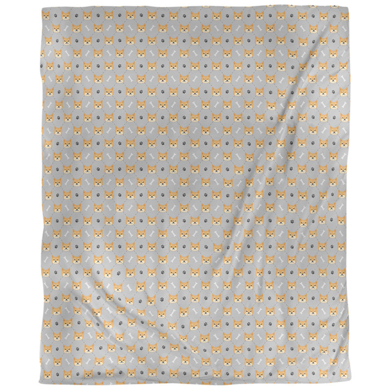 Tissu de shiba shiba, Gris, L 54 po x l 36 po, Lin huître palazzo