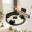 Semi-circular curved light luxury negotiation sofa
