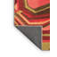 Tapis orange / vert / rouge en laine tissée à la machine Chaselyn-911344244