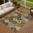 Machine Washable Indoor/Outdoor Chantille ACN2292 Panel Rug-735595906