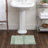 Laverne High/Low Stain/Fade Resistant Non-Slip Machine Washable Bath Mat-395751711-395751710