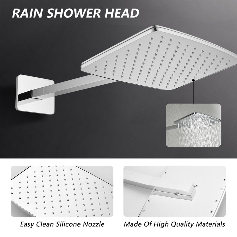 Thermostatic Shower Faucet with Rough in-Valve