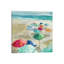 Umbrella Beach I by Carol Robinson - Painting on Canvas-2127350513-2136434260