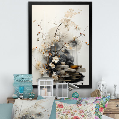 Jaciya Asian Art Classics Sumi III - Art mural asiatique pour le salon