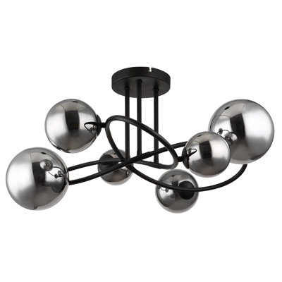 Netta Glass Flush Mount