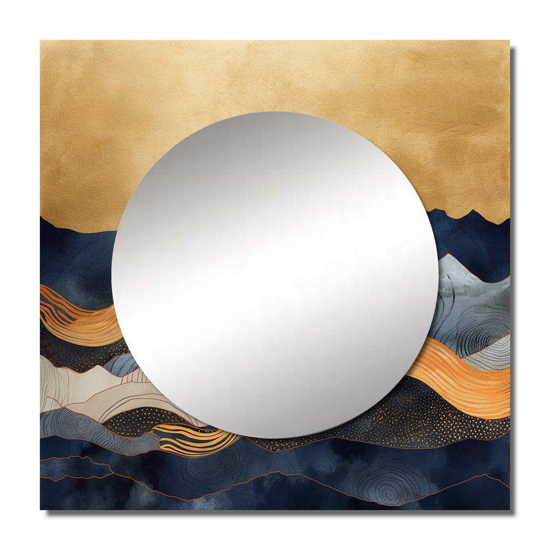 Miroir mural Harisah, 23 po x 23 po