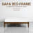 NTC Sapa Solid Wood Platform Bed Frame – Minimalist, Japanese Joinery, No Box Spring Needed, Silent Slats, Easy Assembly-1612129107-1612129118