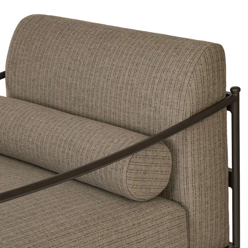 Granger Outdoor Chaise Lounge, Ambro Stripe