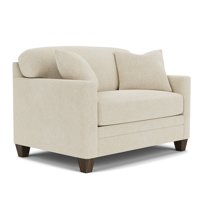 Chair And A Half, White Polypropylene/Olefin