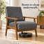 Chaise d'appoint rembourrée Bridgeview-1459021946