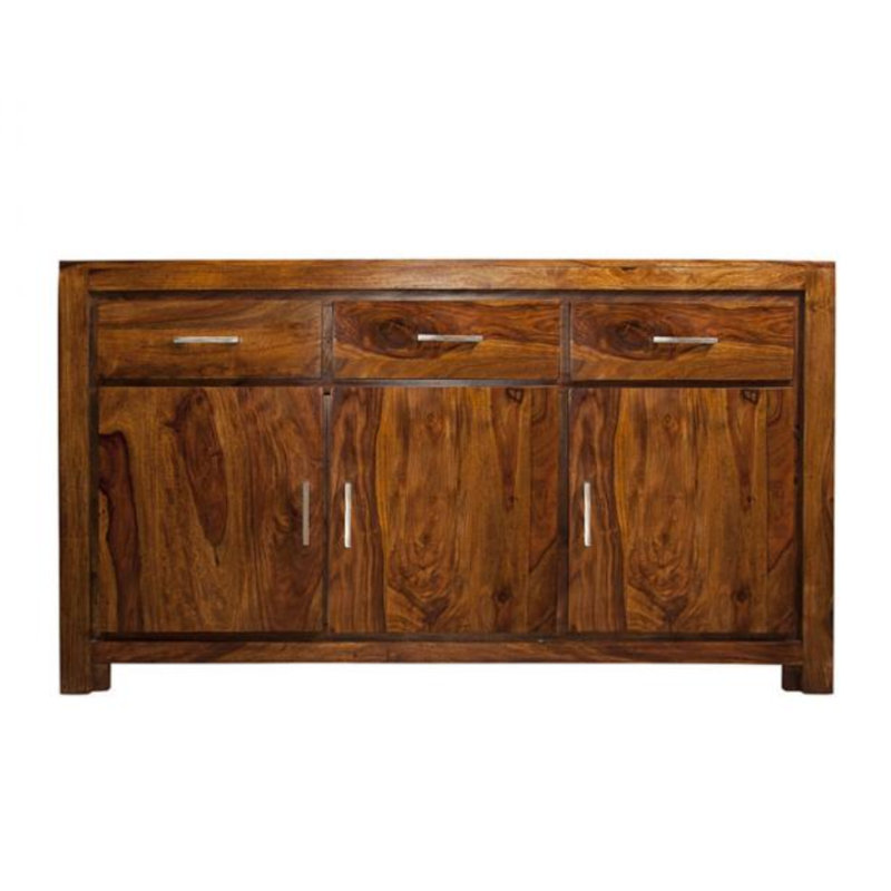 Granby 3 Door, 3 Drawer Sideboard, Honey