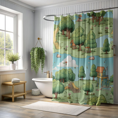 Kids Play Area - Premium Shower Curtain