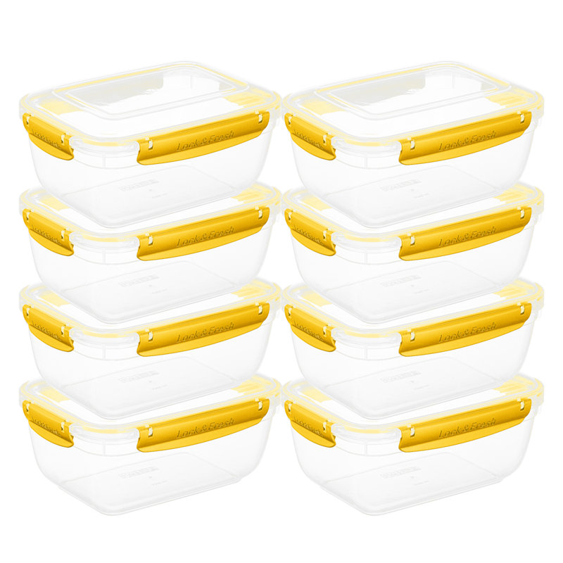 Contenant alimentaire Diondria, Jaune