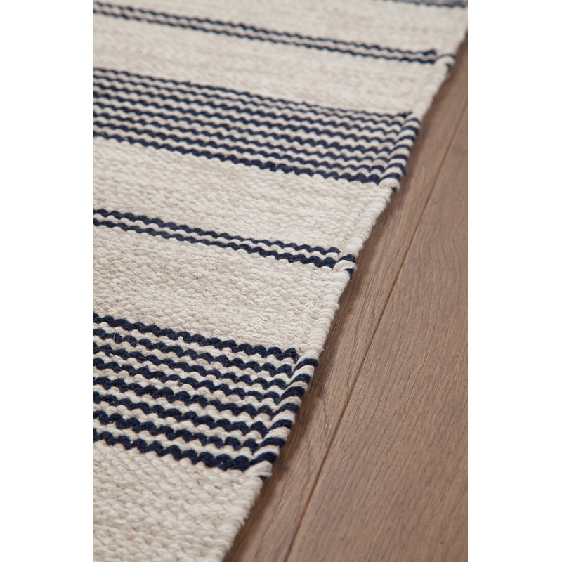 Geometric Hand Woven Area Rug Set, Rectangle 140 x 200cm