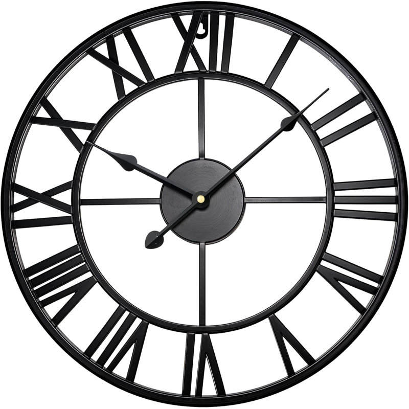 Metal Wall Clock, Medium