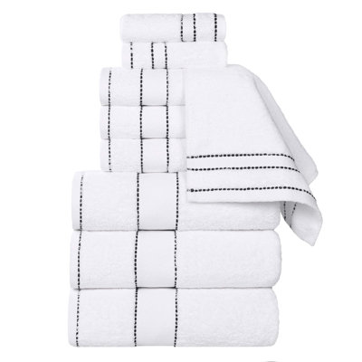 Niles 9 Piece Egyptian Giza Cotton Towel Set