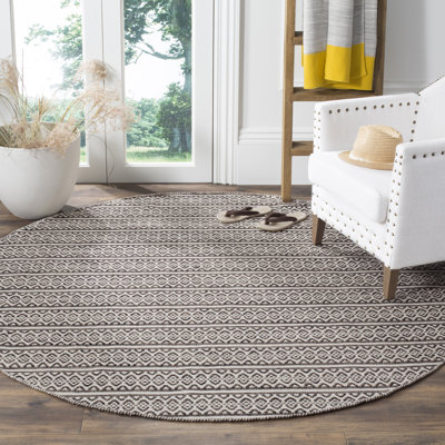 Bester Hand Woven Cotton Geometric Rug