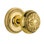 Rope Rosette with Egg & Dart Door Knob