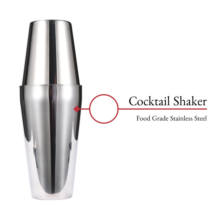 Prep & Savour Bartender Cocktail Shaker SetAlcohol Drink Mixer For