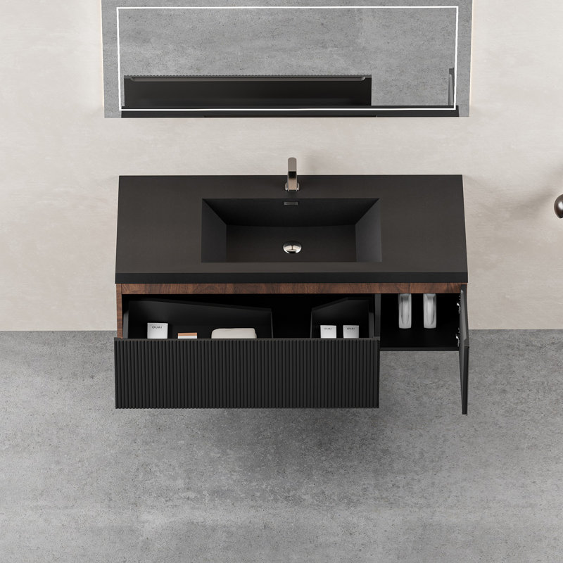 Floating Bathroom Vanity with Sink Combo