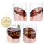 4 Piece 355ml Whiskey Glass Set