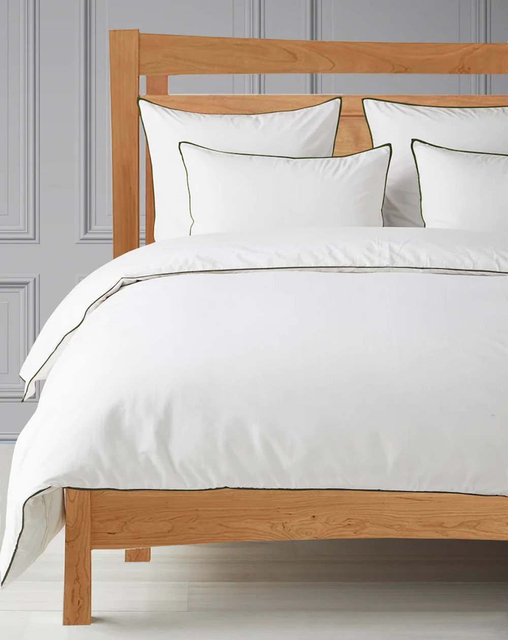 Eifa Cotton Duvet Cover Set, Twin XL Duvet Cover + 1 Standard Pillowcase, Olive
