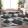 Premium Machine Washable Lisse Black Rug