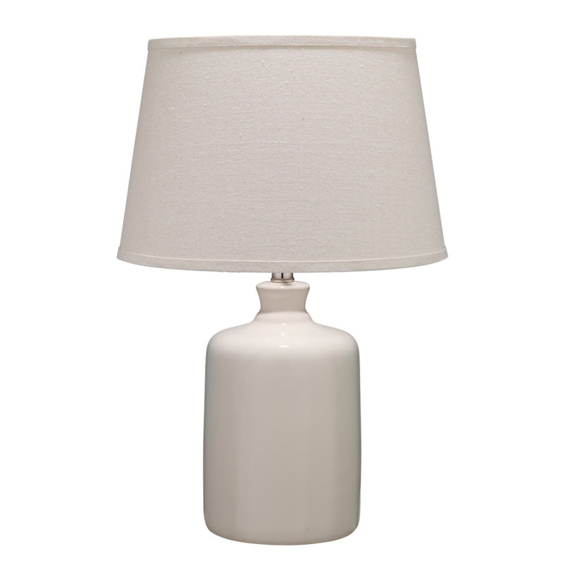Ceramic Table Lamp, Cream
