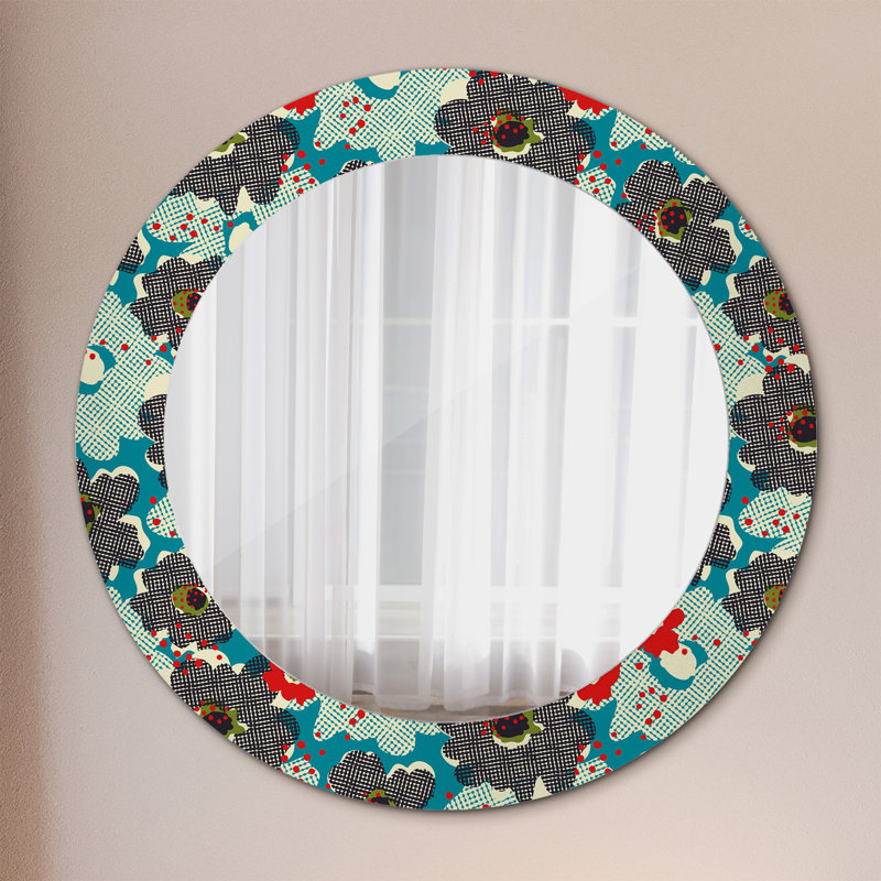 Huldar Glass Flat Wall Mirror