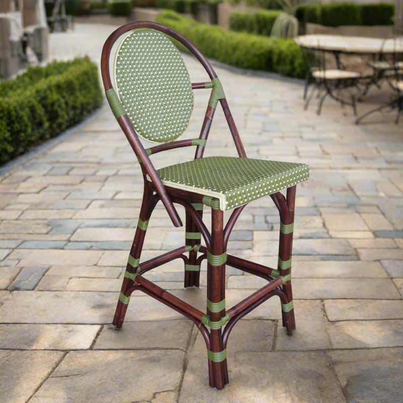 Tabouret de bar 19 po Minturn, Vert