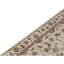Tapis de couloir oriental en laine noué à la main taupe / ivoire