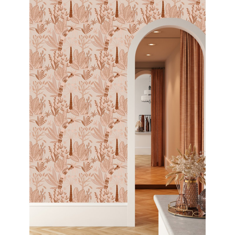 Carreau de papier peint l 25 po, L 2,09 pi x L 10,42 pi