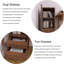 Table de rangement debout