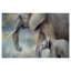 «Elephant Family» - impression sur toile tendue