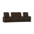 Chrysander Upholstered Home Theater Seating with Cup Holder-25316212-25316198