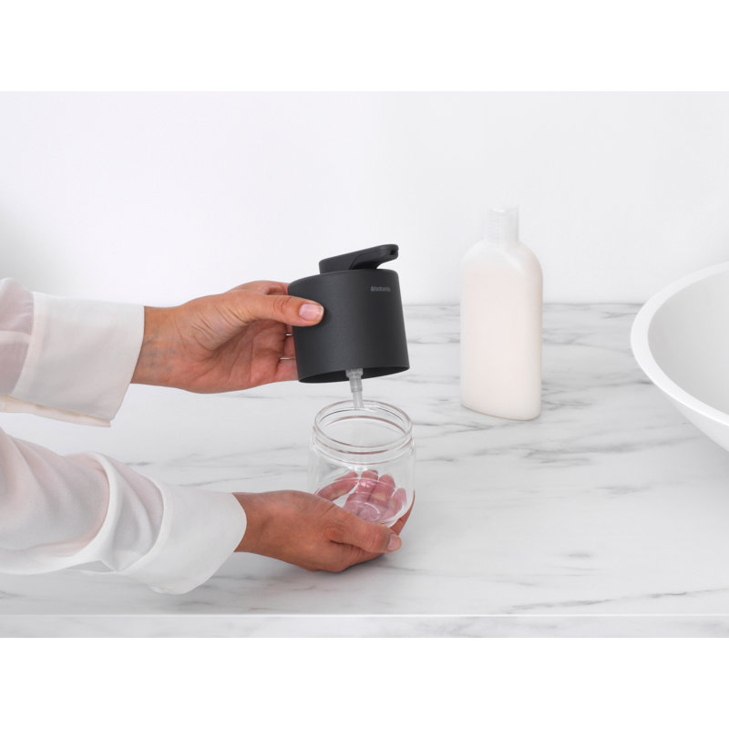 Brabantia Mindset Bathroom Soap Dispenser, Grey
