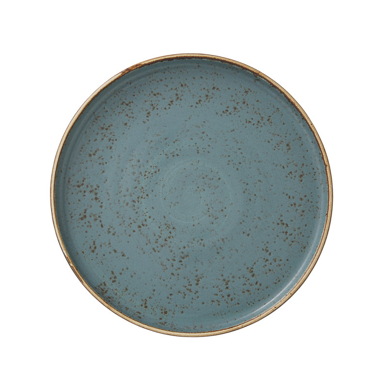 CRAFT BLUE Stack Plate, Blue;Brown