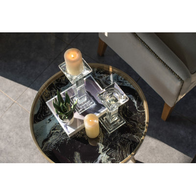 Crystal Tabletop Candlestick