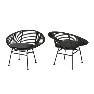Fauteuil de jardin d'extérieur ANtonio pour des sièges confortables et des bains de soleil, meubles de jardin ou de patio durables