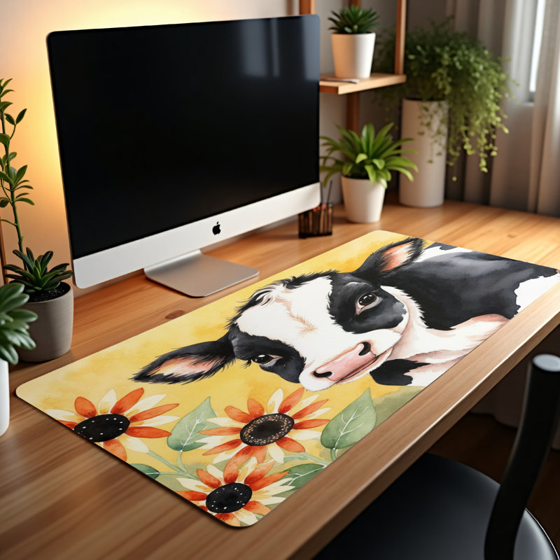 Polyester Desk Pad, 31.5x15.5
