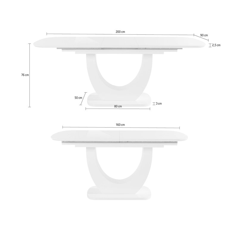 Carminda Rectangular Dining Table