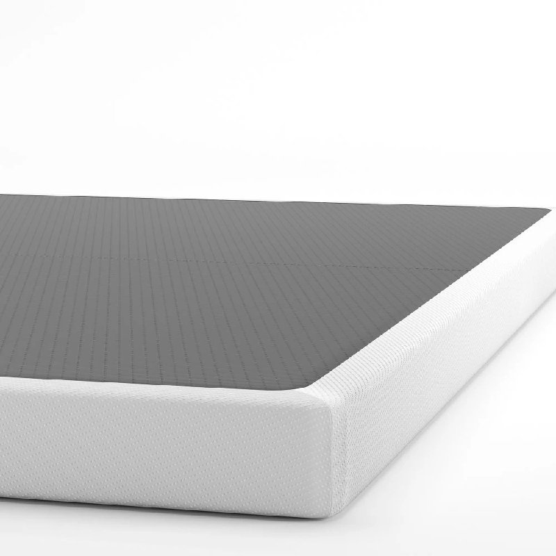 Queen Low Profile Folding Metal Box Spring with Polyester Cover