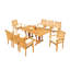 Hari Outdoor 9 - Piece Teak Dining Set
