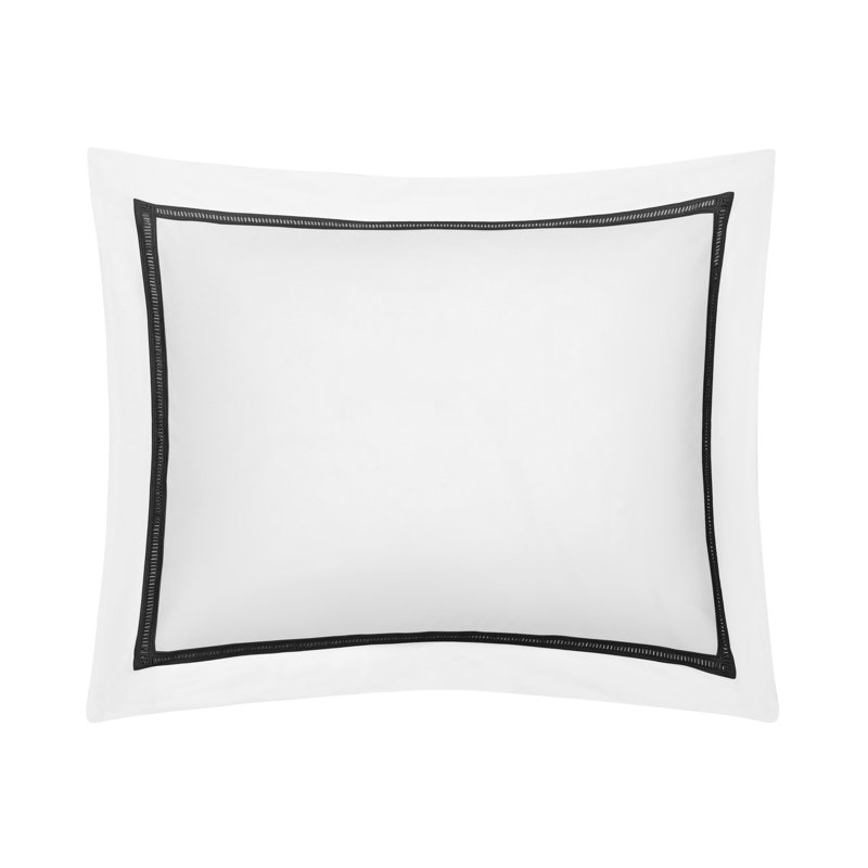 Doric Sham, Standard, White/Black