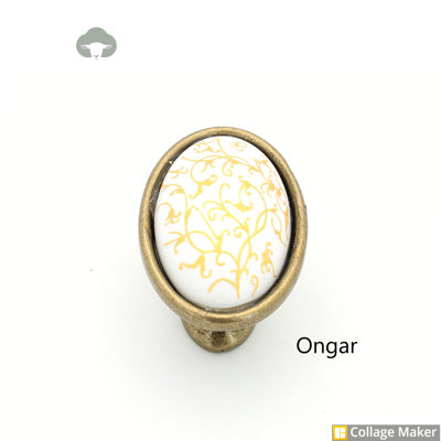 42mm Length Oval Knob