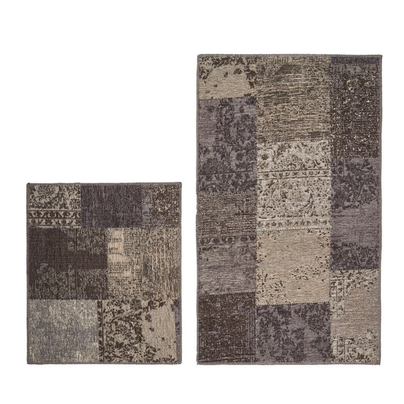 Ensemble de 2 tapis de bain Ehtridge