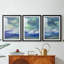 Island Dusk - reproduction sur mesure encadrée de qualité supérieure - 3 pièces-2080328774-2080328772